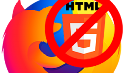 Как отключить HTML5 в Firefox