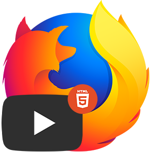 Проигрыватель видео HTML5 от Youtube для Firefox