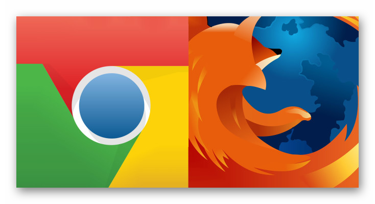 Картинка Сравнение Firefox и Chrome