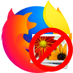 Как отключить картинки в Firefox