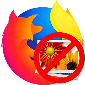 Как отключить картинки в mozilla