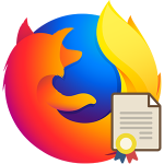 Как установить сертификат в Mozilla Firefox